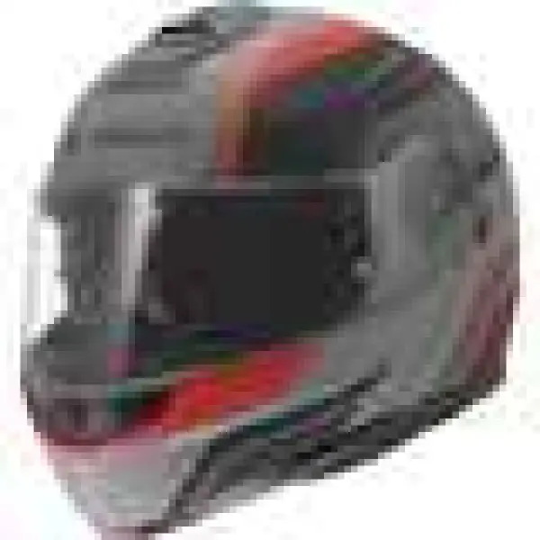 Casco Modulare Convertibile LS2 FF908 Strobe II Monza Nero Grigio Rosso