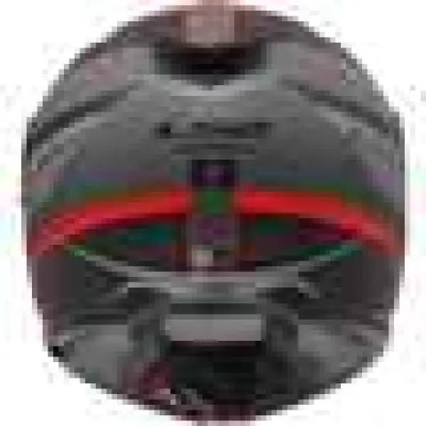 Casco Modulare Convertibile LS2 FF908 Strobe II Monza Nero Grigio Rosso