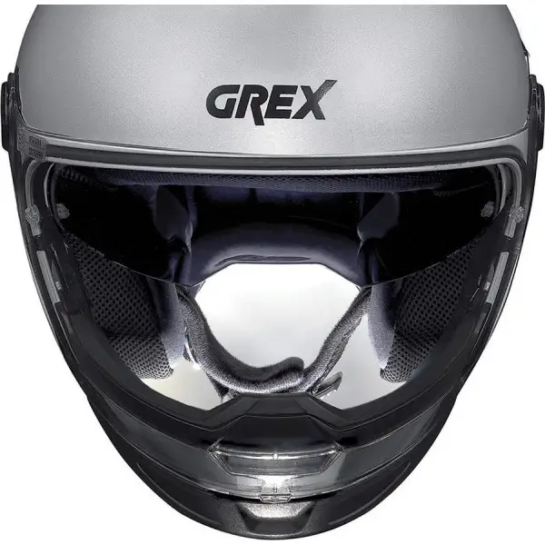 Casco modulare Grex G4.2 PRO KINETIC N-COM Argento Metal