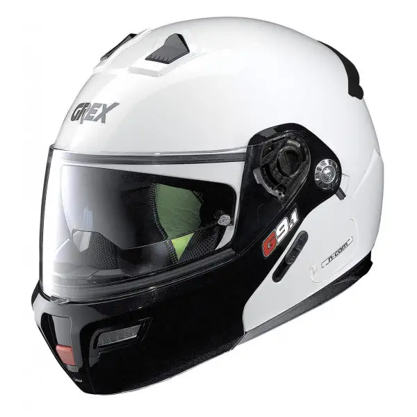 Casco modulare Grex G9.1 EVOLVE COUPLÉ N-COM Bianco Nero