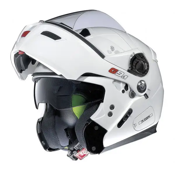 Casco modulare Grex G9.1 EVOLVE COUPLÉ N-COM Rosso Nero