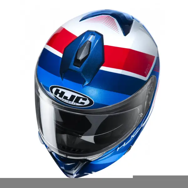 Casco modulare HJC i90 HOLLEN MC21 Blu Bianco Rosso