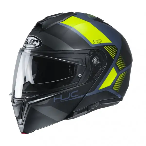 Casco modulare HJC i90 HOLLEN MC4HSF Nero Verde