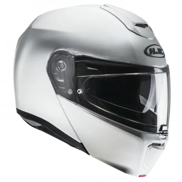 Casco modulare HJC RPHA 90 S METAL in fibra Bianco perla