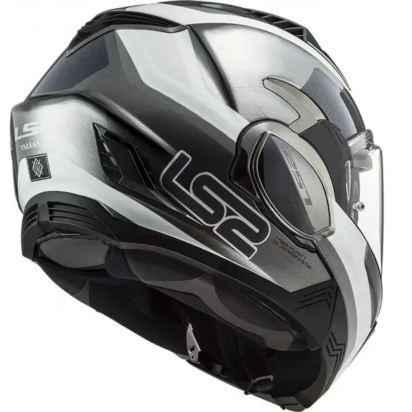 Casco modulare LS2 FF900 VALIANT II ORBIT con mentoniera ribaltabile Blue jeans