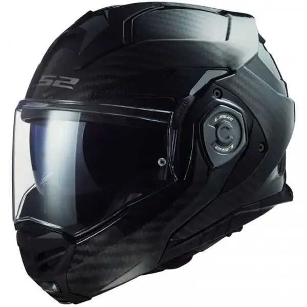 Casco modulare LS2 FF901 ADVANT X SOLID in Carbonio Nero Carbon  ECE 22-06