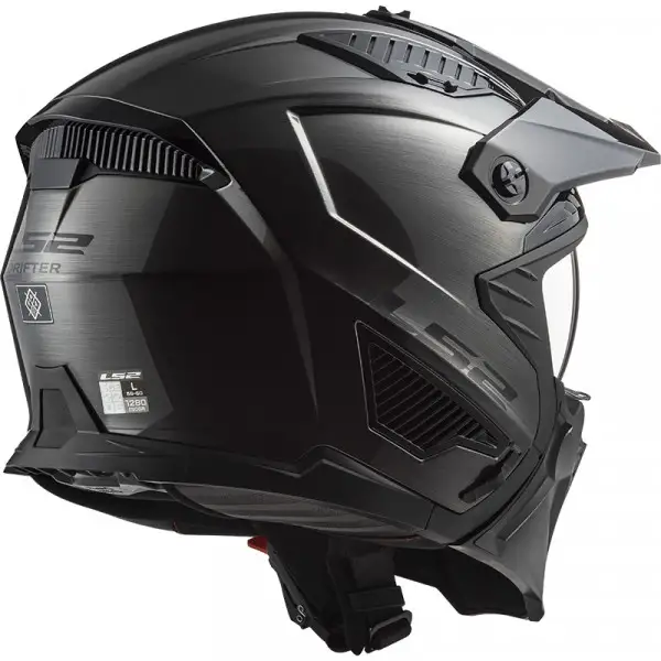 Casco modulare LS2 OF606 DRIFTER Jeans Titanio ECE 22-06