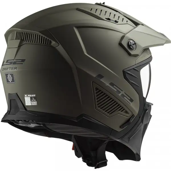 Casco modulare LS2 OF606 DRIFTER SOLID Sabbia ECE 22-06