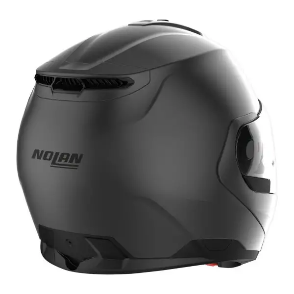 Casco modulare Nolan N100-6 CLASSIC N-COM Grigio opaco