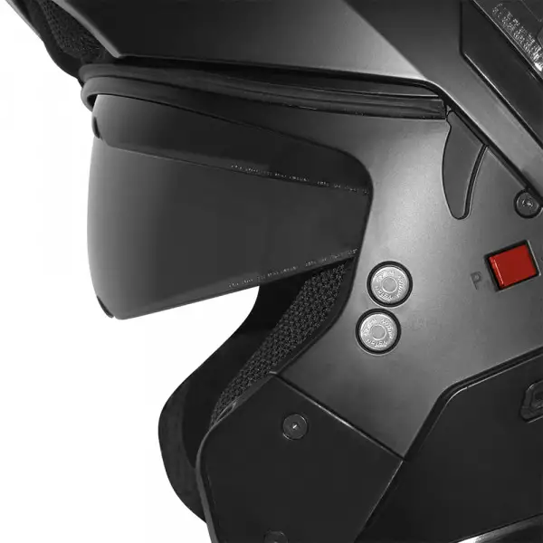 Casco modulare Nolan N90-3 CLASSIC N-COM Grigio