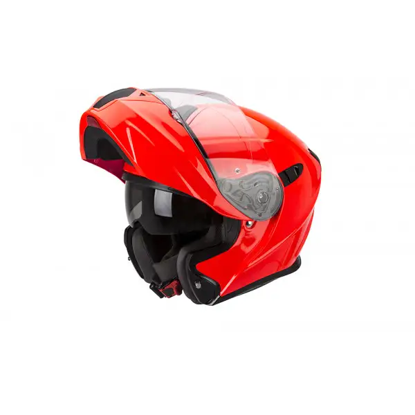 Casco modulare Scorpion Exo 920 Rosso neon