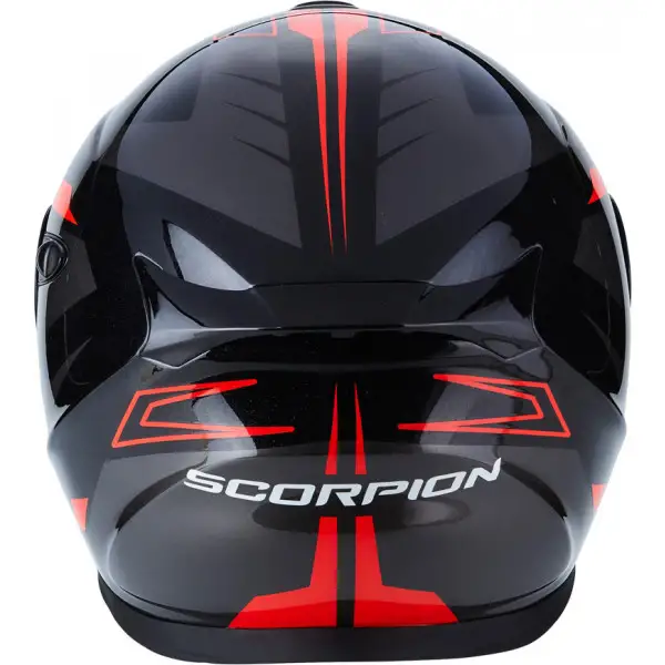 Casco modulare Scorpion EXO 920 SHUTTLE Nero Argento Rosso