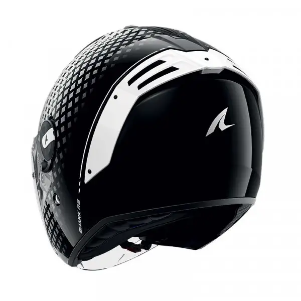 casco modulare Shark Rs Jet Stride nero bianco