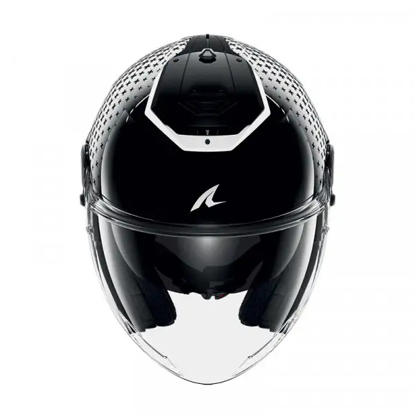 casco modulare Shark Rs Jet Stride nero bianco