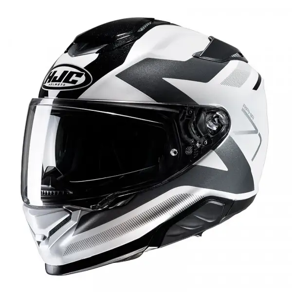 Casco moto integrale Hjc RPHA71 PINNA Bianco Nero