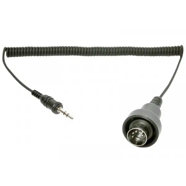 Cavo Connettore Stereo 3.5mm a 5 poli DIN Sena per trasmettitore stereo SM10 specifico per 1980-later Honda Gold Wing