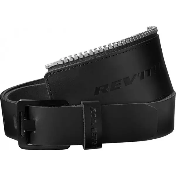 Cintura di connessione in pelle Rev'it Safeway 30 per giacca e jeans Nero