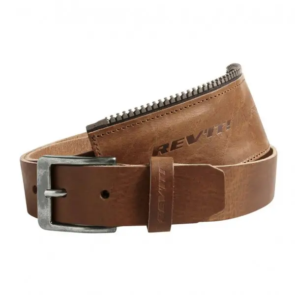 Cintura di connessione in pelle Rev'it Safeway per giacca e jeans Marrone