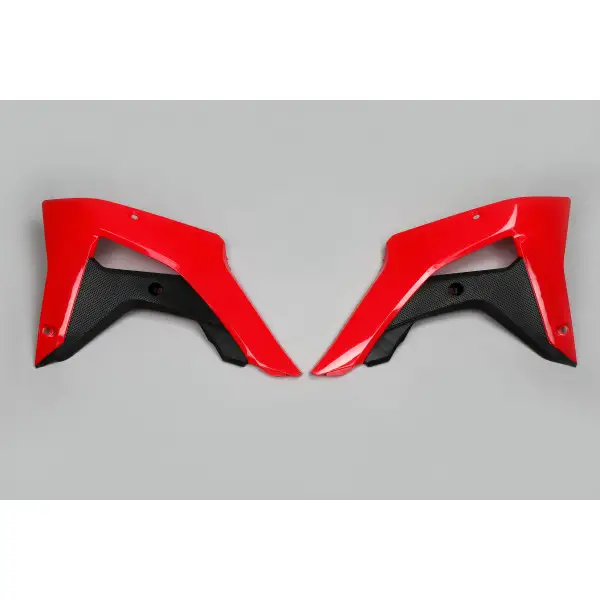 Convogliatori radiatore UFO per Honda CRF 250RX e 450RX Rosso Nero