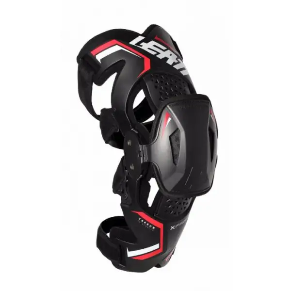 Coppia ginocchiere cross Leatt Knee Brace X-Frame Nero Rosso