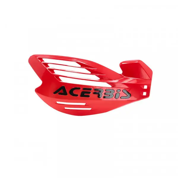 Coppia paramani cross universali Acerbis X-FORCE Rosso Nero