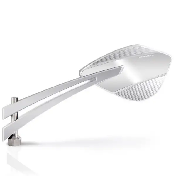 Coppia specchi Barracuda Z-VERSION Argento