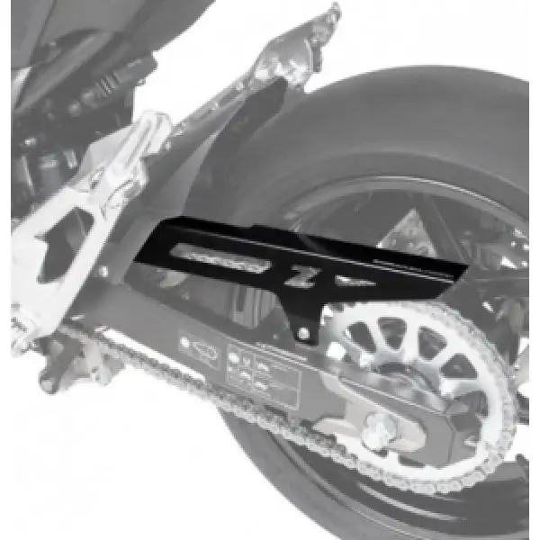 Copricatena Barracuda KN811913 in alluminio Nero per Kawasaki