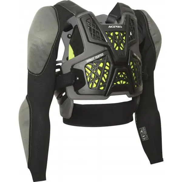 Corpetto protettivo completo Acerbis SPECKTRUM LEV 2BODY ARMOUR Nero Giallo