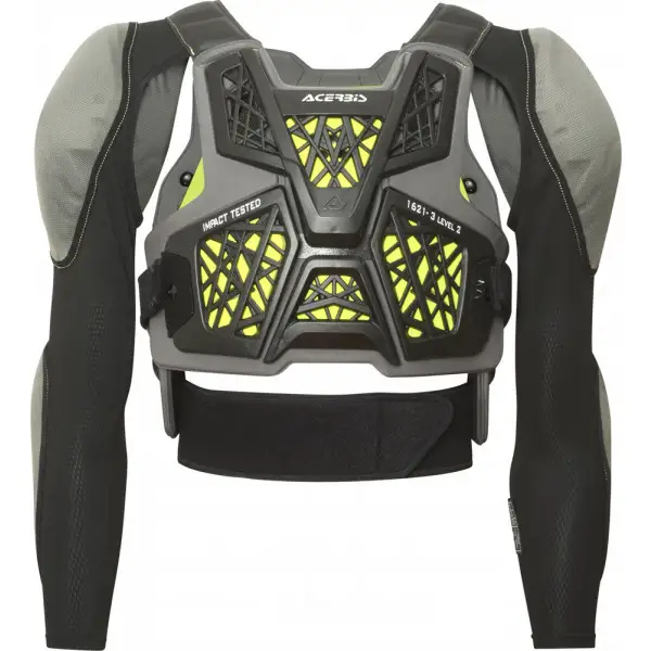 Corpetto protettivo completo Acerbis SPECKTRUM LEV 2BODY ARMOUR Nero Giallo