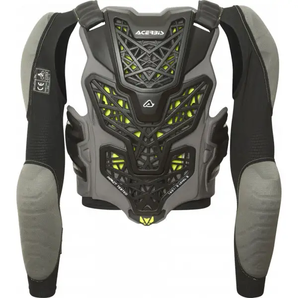 Corpetto protettivo completo Acerbis SPECKTRUM LEV 2BODY ARMOUR Nero Giallo