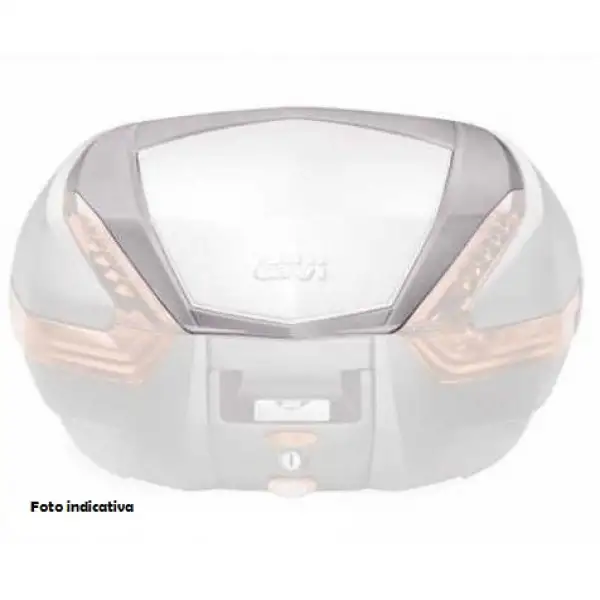 Cover verniciata Givi per bauletti V56 maxia 4 e V47 rosso