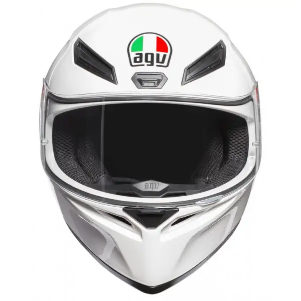 Casco integrale AGV K1 E2205 SOLID Bianco