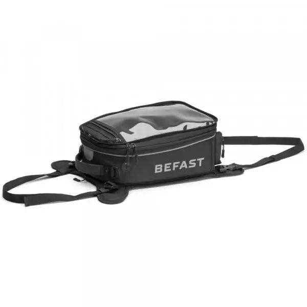 Borsa serbatoio Befast grande Nero Argento