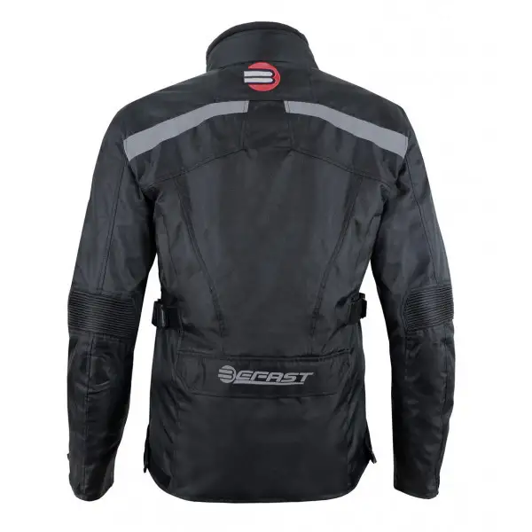 Kit coppia Rocket CE 3 strati Nero - Giacca moto certificata Befast Uomo + Donna