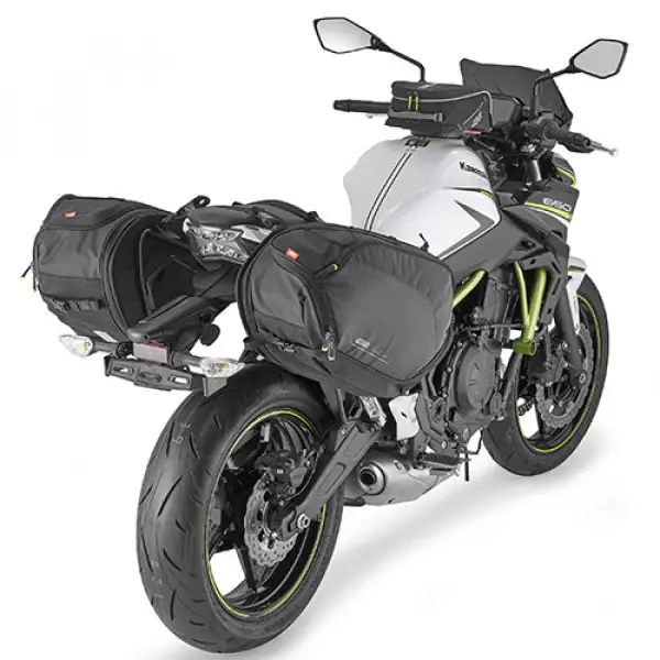 Coppia di borse laterali Givi EA127B estensibili 30 lt