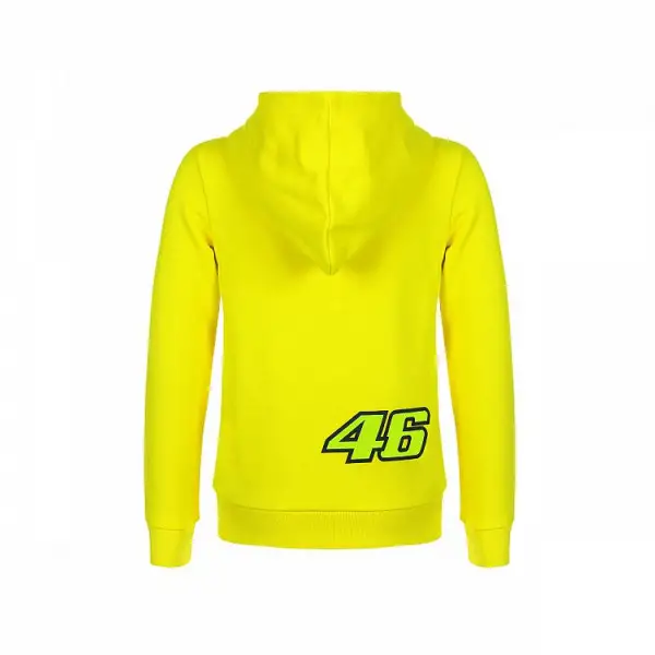 Felpa bambino VR46 46 THE DOCTOR STRIPES Giallo Fluo