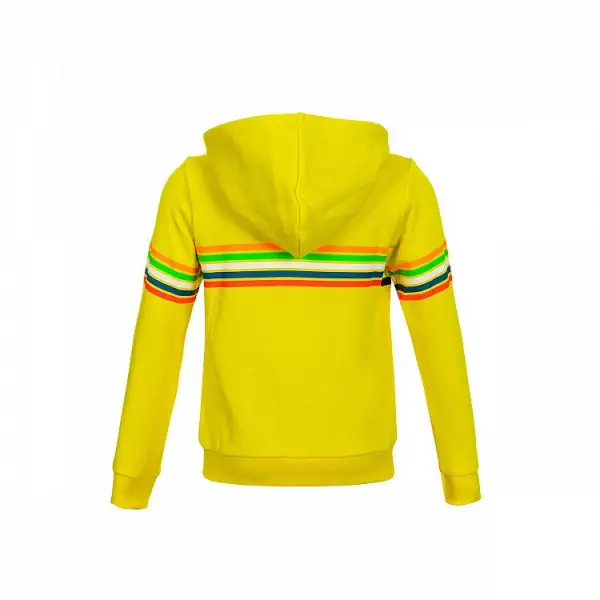 Felpa bambino VR46 The Doctor 46 STRIPES Giallo