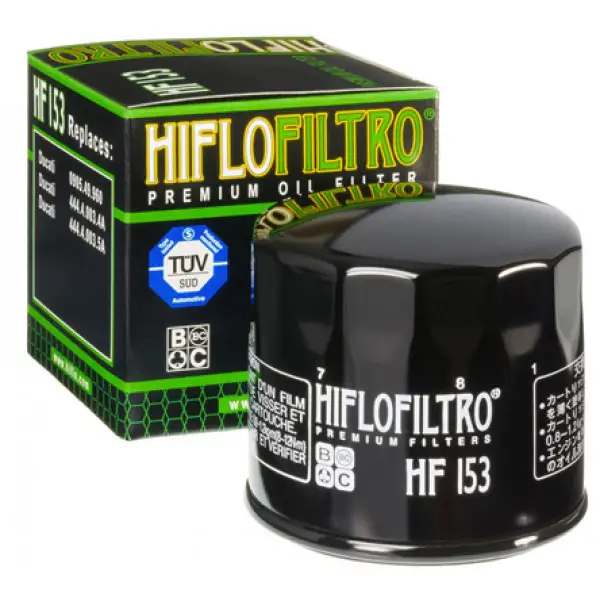 Filtro olio HiFlow HF153 per DUCATI BIMOTA CAGIVA