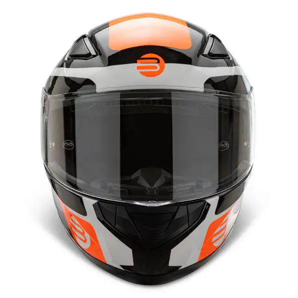 Casco integrale Befast Flash Bianco Rosso