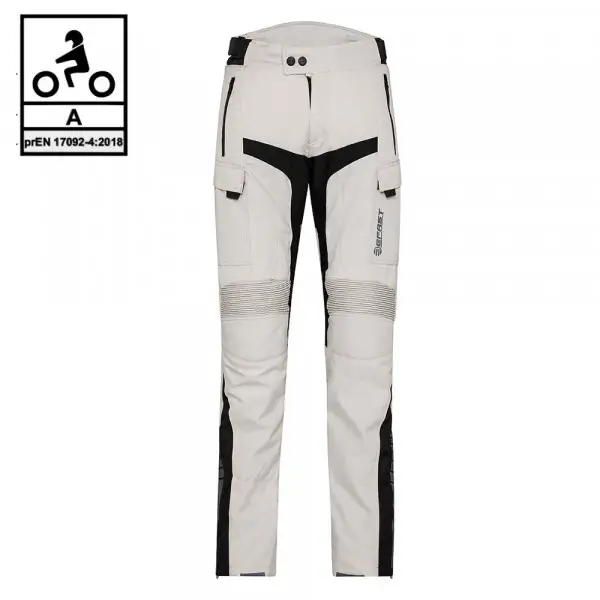 Kit Gamma CE Grigio- Giacca moto certificata Befast + Pantaloni moto certificati Befast