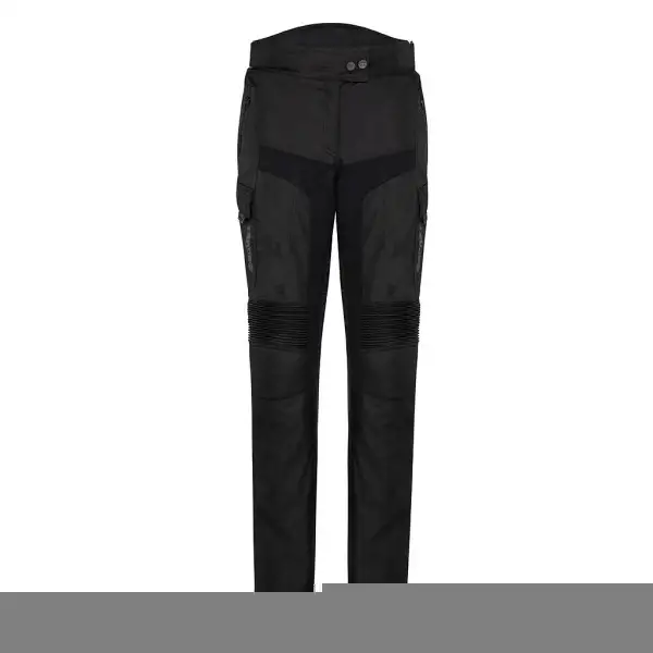 Kit Gamma Lady CE Nero - Giacca moto donna certificata Befast + Pantaloni moto donna certificati Befast