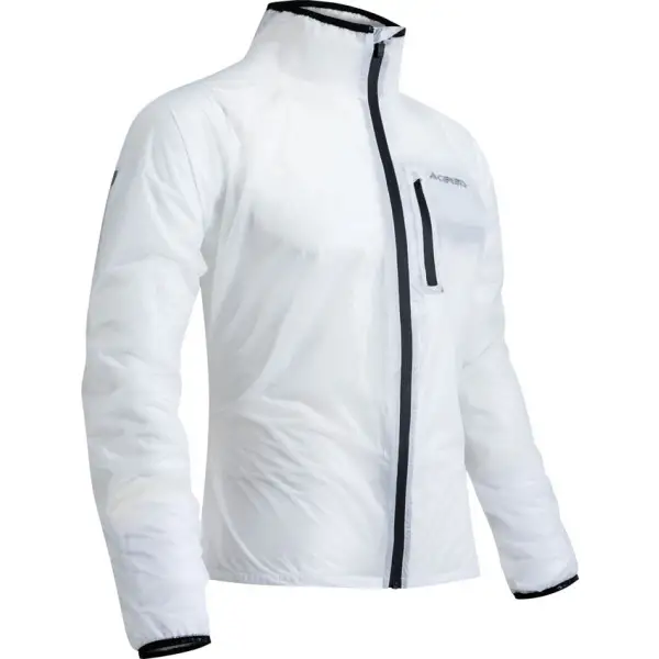 Giacca antipioggia Acerbis RAIN DEK PACK Bianco