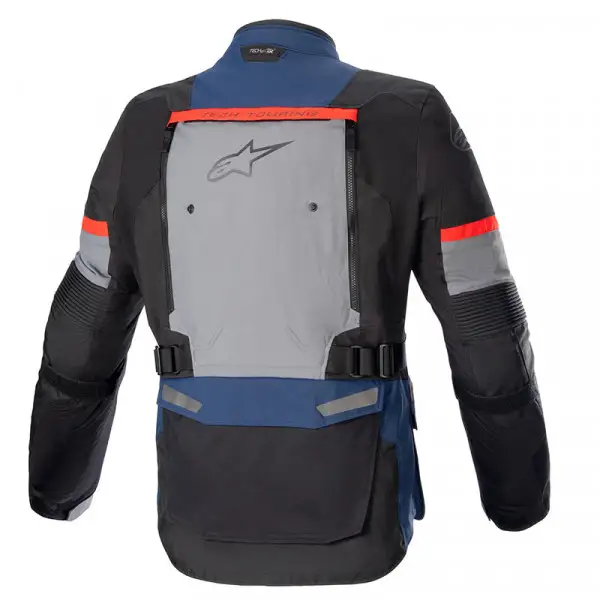 Giacca moto Alpinestars BOGOTA' PRO DRYSTAR 3 strati Blu scuro Nero Rosso