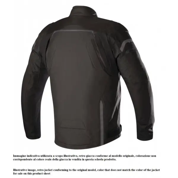 Giacca moto Alpinestars HYPER DRYSTAR Nero Giallo fluo