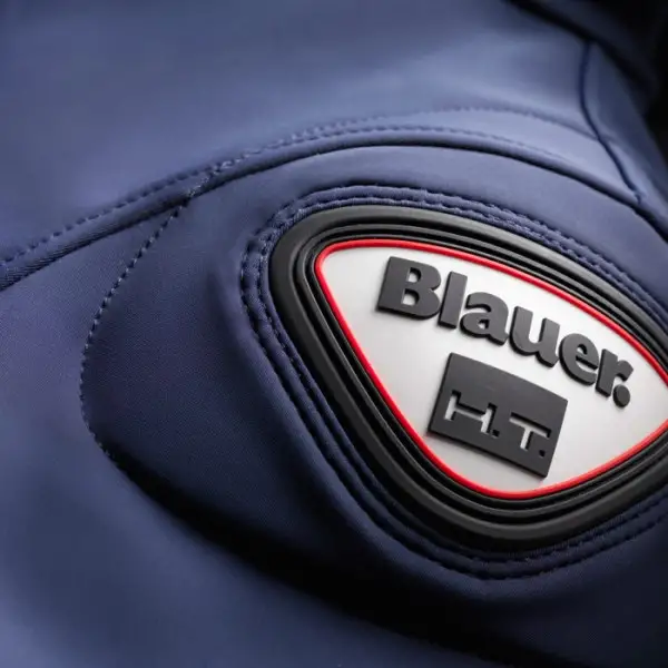 Giacca moto Blauer EASY MAN 1.0 in Softshell blu