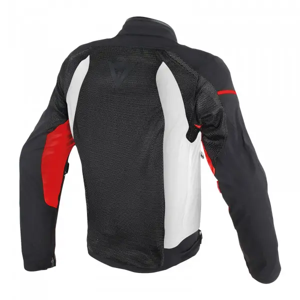 Giacca moto Dainese Air Frame D1 Tex nero bianco rosso