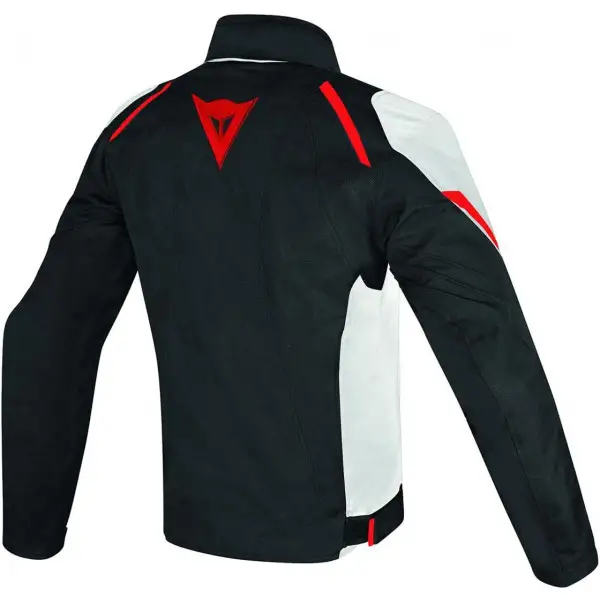 Giacca moto Dainese Laguna Seca D1 D-Dry nero bianco rosso