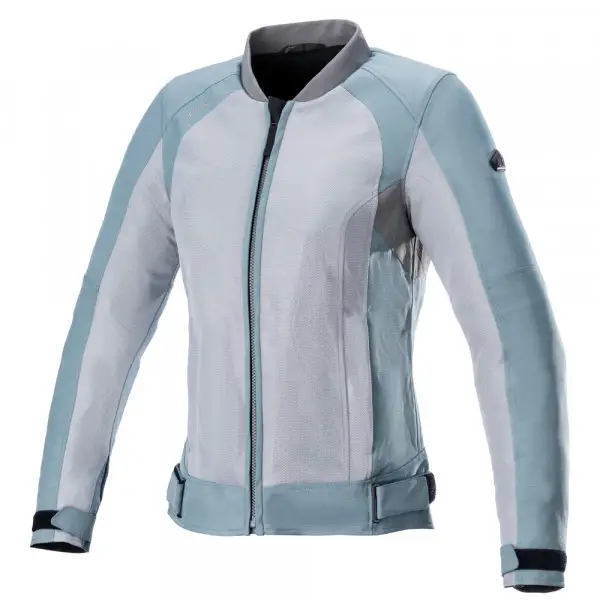 Giacca moto donna estiva Alpinestars ELOISE V2 AIR Salvia Grigio scuro