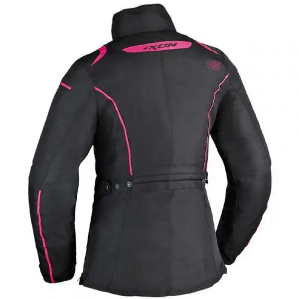 Giacca moto donna Ixon Comtesse Nero Fucsia