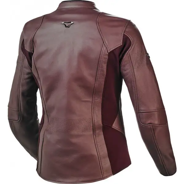 Giacca moto donna pelle Macna Tequilla Rosa scuro